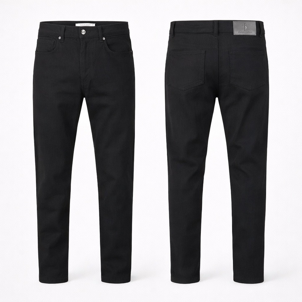 Father Sons Men's Black Slim Leg Pants